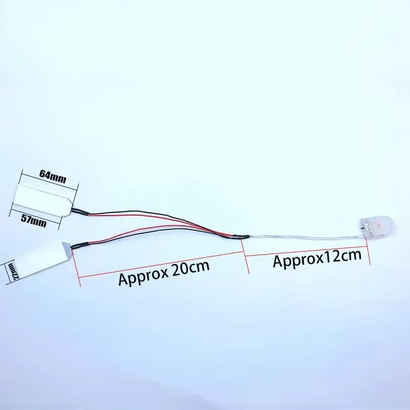 Halloween Cosplay LED Eyes Light Kits for Forever T'Challa Helmet