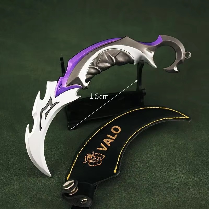 Valorant Keychain Melee Reaver 2.0 Karambit Knife