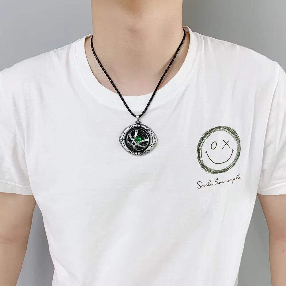 Marvel Avengers Dr. Strange Necklace  Doctor Strange Infinity Time Stones