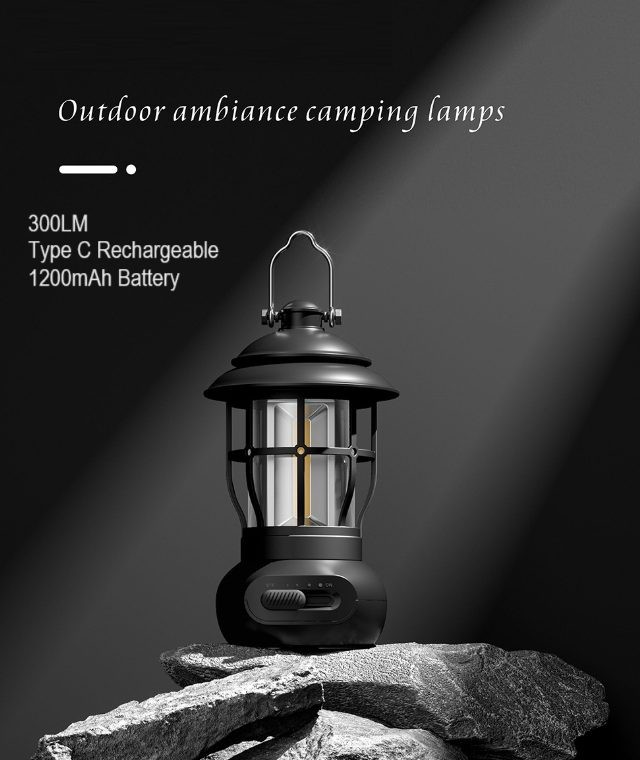 Camping Lamp. Rechargeable
