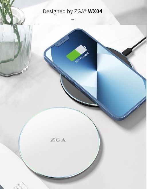Ultra thin Wireless Charger, 15W Fast Charging.