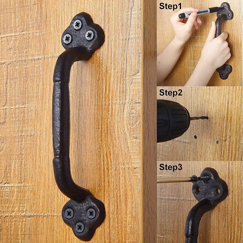 Cast Iron Barn Door Handle Door Pull