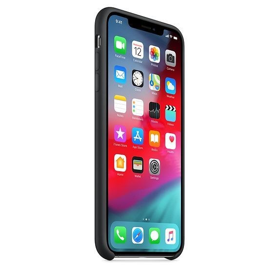 iPhone XS Max Silicone Case, Black