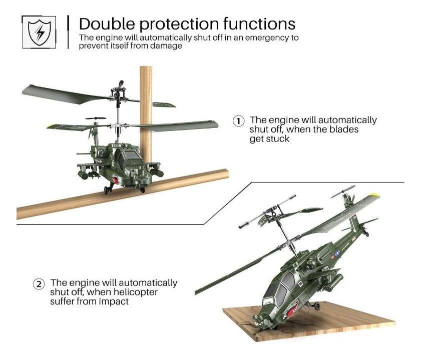 Syma S109G RC Helicopter 3.5 Channel Remote Control Helicopter with Gyro