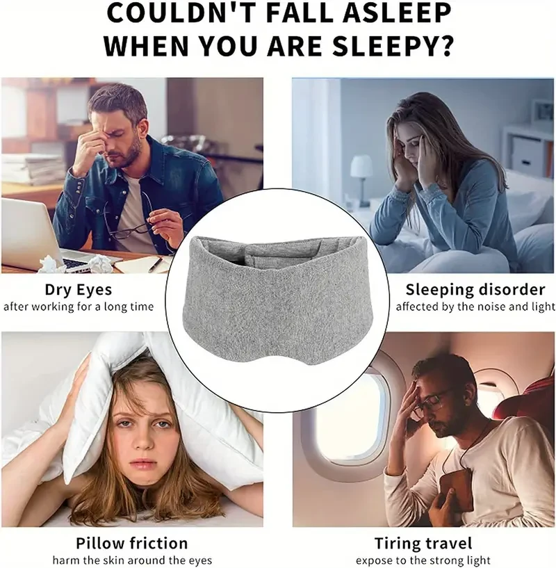 Best selling comfortable sleep protection eye mask