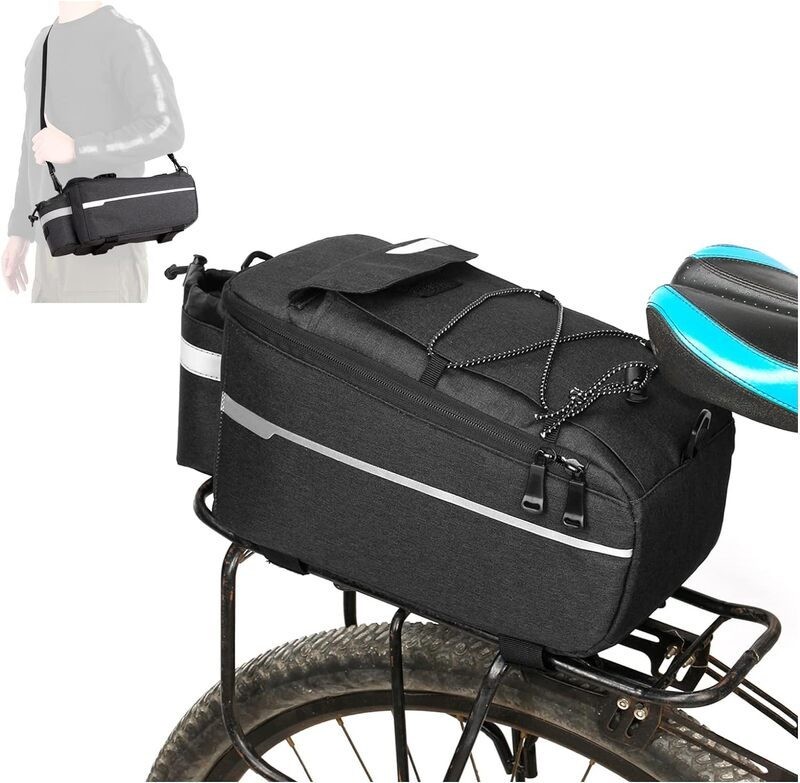 Bicycle Panniers Bag Bike Rear Rack Saddle Bags