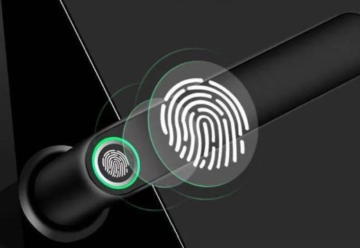 Unlock Fingerprint Lock, Smart Door Lock, Semi-automatic Fingerprint Lock,