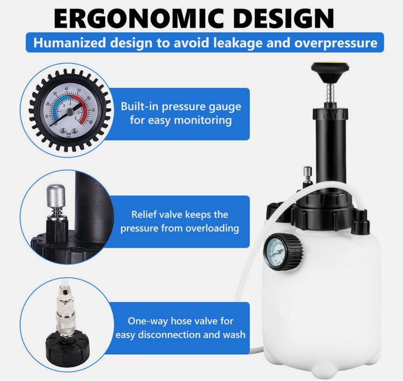 Car Air Brake Bleeder Clutch Bleeding System