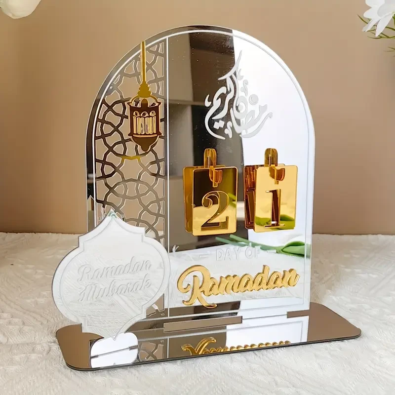 Elegant DIY Acrylic Ramadan Countdown Calendar