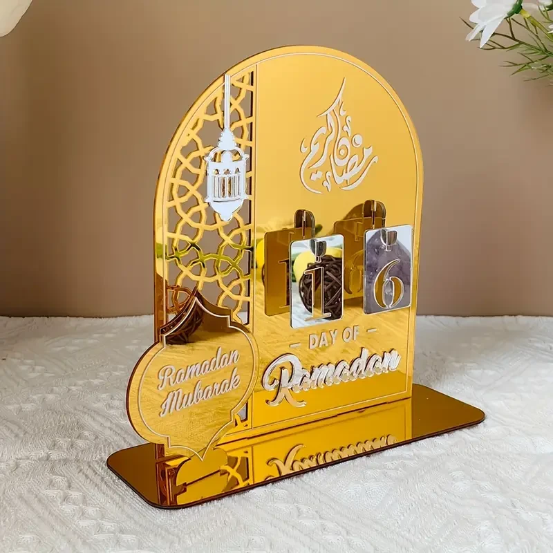 Elegant DIY Acrylic Ramadan Countdown Calendar