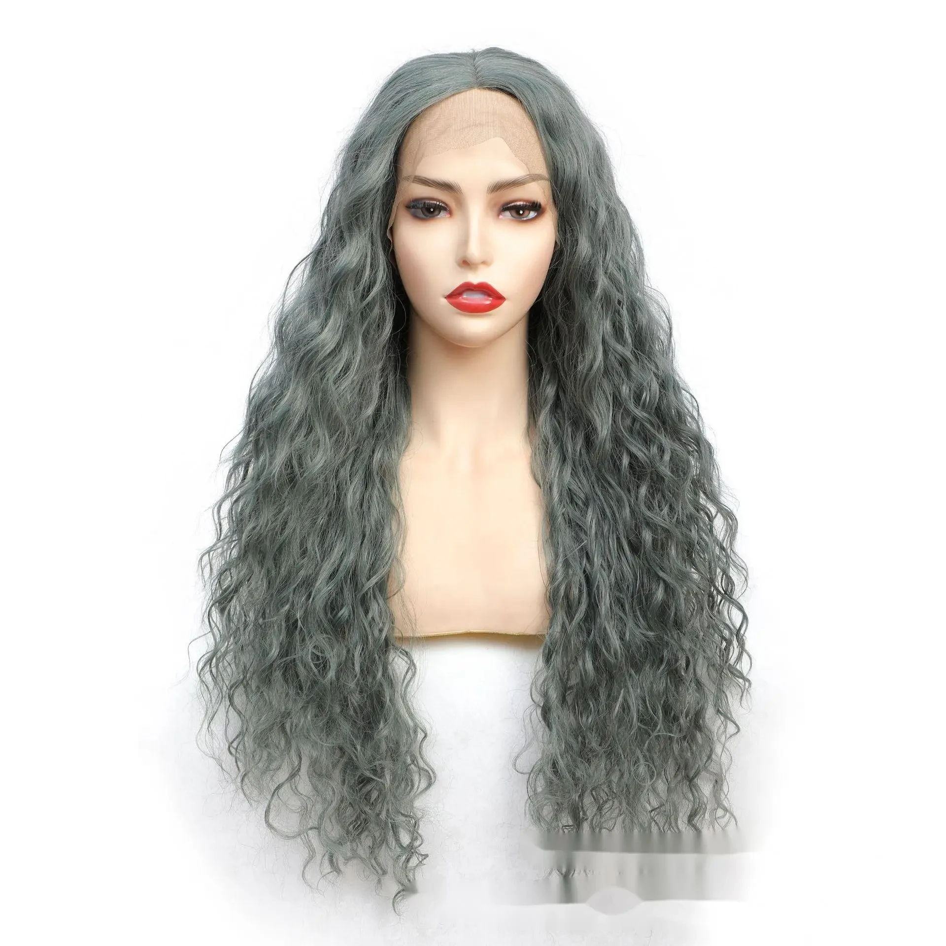 Chemical Fiber Long Curly Hair Hood