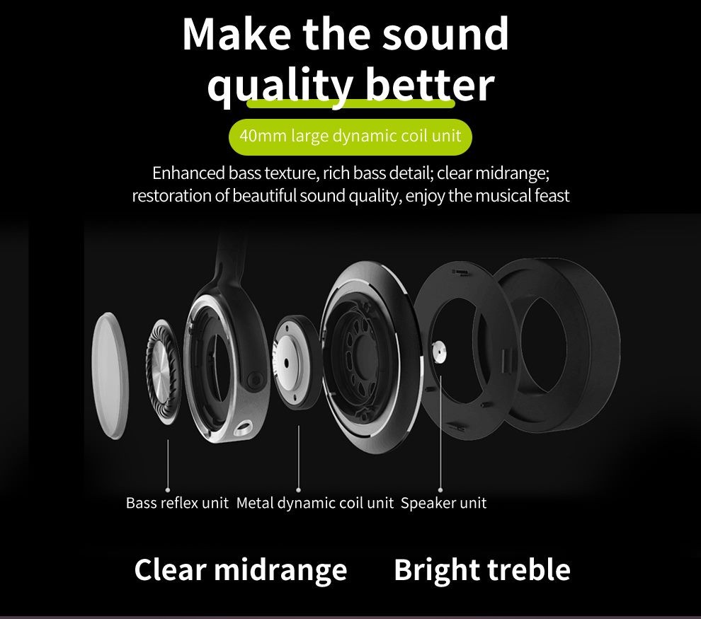 ZEALOT B28 Wireless HeadPhone, Noise cancellation, Quality Sound.