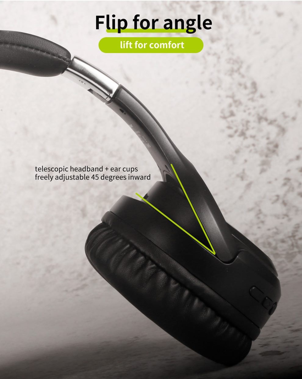 ZEALOT B28 Wireless HeadPhone, Noise cancellation, Quality Sound.