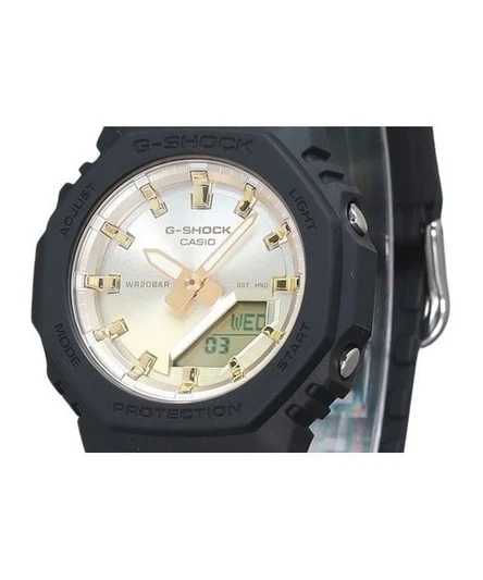 Casio G-Shock Analog Digital Sunset Glow Series Bio Based Resin Gold Dial Quartz GMA-P2100SG-1A 200M Women's Watch