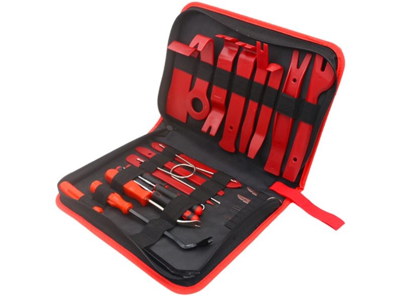 25pcs Car Audio Dash Removal Tools Panel Door Stereo Pry Bar Kit