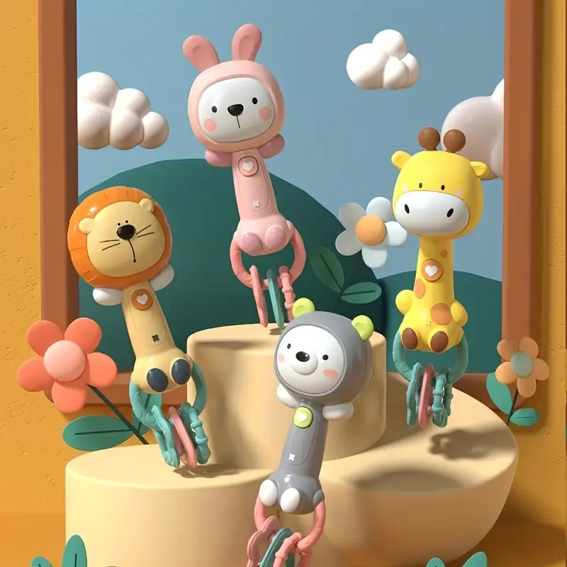 Baby Music Shaker Giraffe Toy