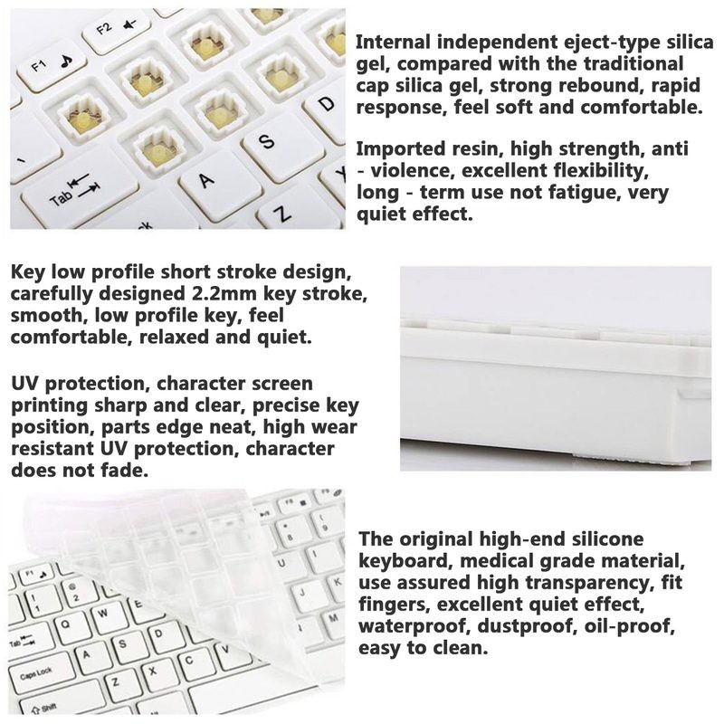 Keyboard Mouse Wireless Combo