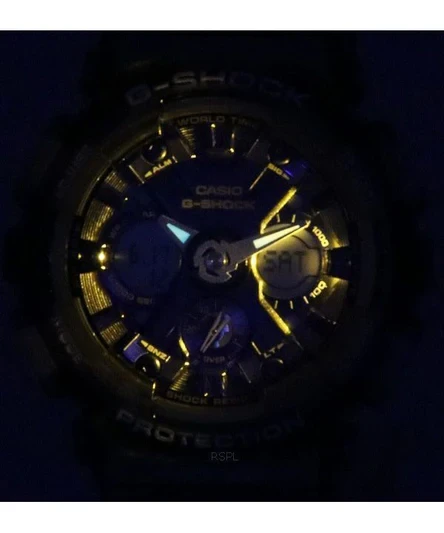 Casio G-Shock Translucent Gray Analog Digital Quartz GMA-S120TB-8A 200M Women's Watch