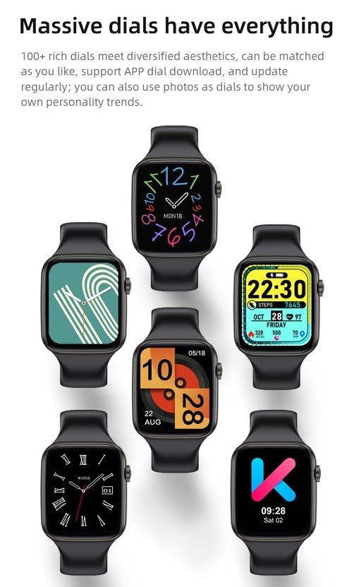 Smart Watch, KUMI KU2 PRO, Black, 1 Year Warranty