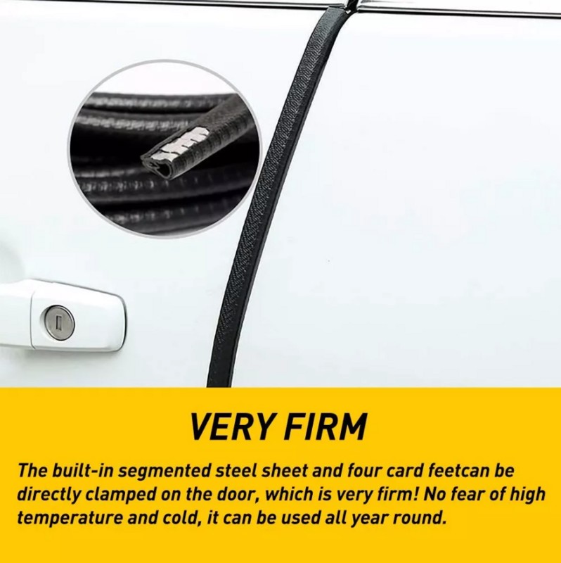 5M Car Door Seal Strip Protector Edge Trim
