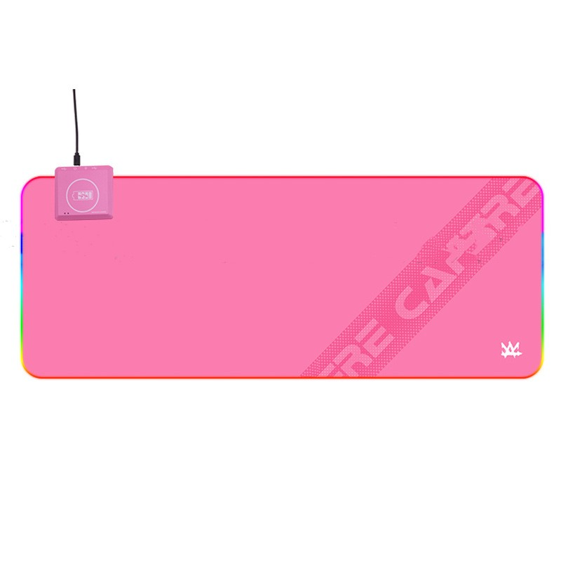 Wireless Fast Charging Luminous Mouse Pad