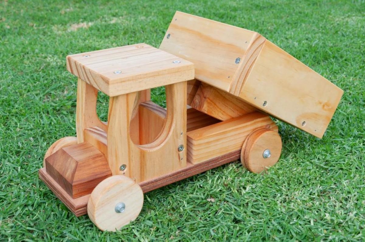 Tip Truck NZ Wooden  | Handmade