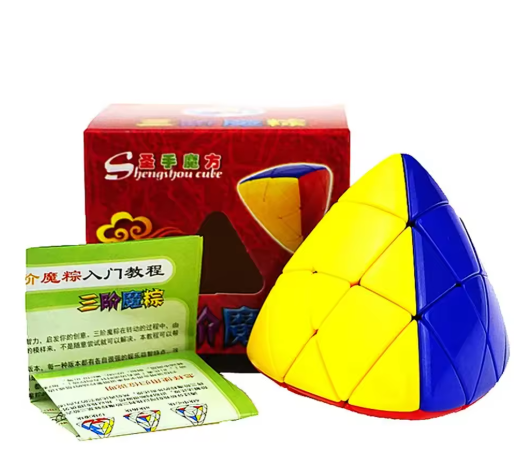 ShengShou Mastermorphix 2x2 3x3 Puzzle Magic Cube Sengso Rice Dumpling Speed Professional Pyramorphix Educational Toys Children