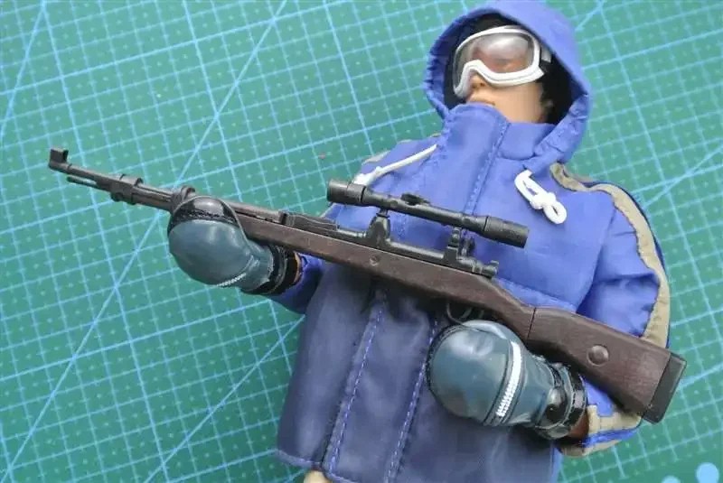 1/6 KAR 98K Mauser Rifle Gun Model  Coated Plastic Military Model Accessories for 12