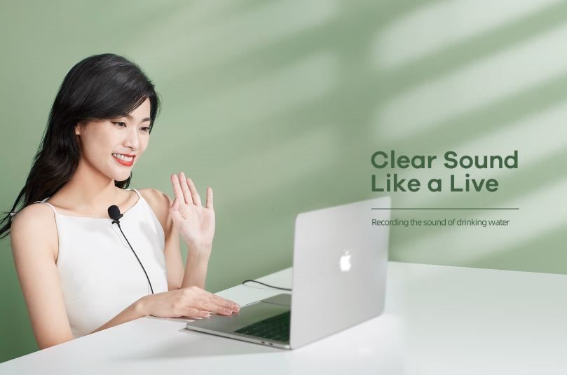 3.5mm Clip Microphone, Noise Reduction MIC, Remax