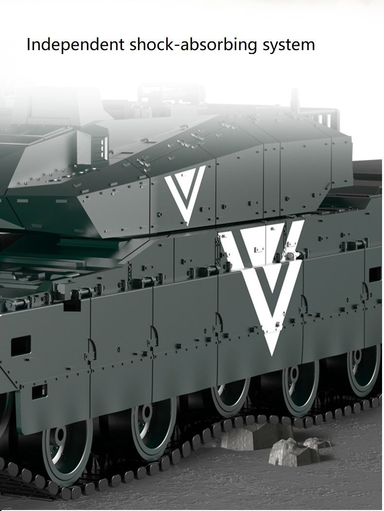 RC Tank, Remote Control Tank. 11CH. Desert Yellow