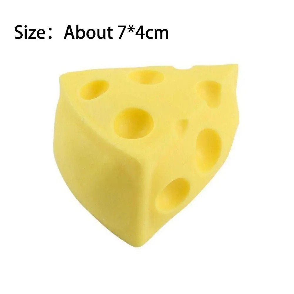 Squeeze Toy Simulation Cheese Sticky Soft Decompressing Pinching Cheese