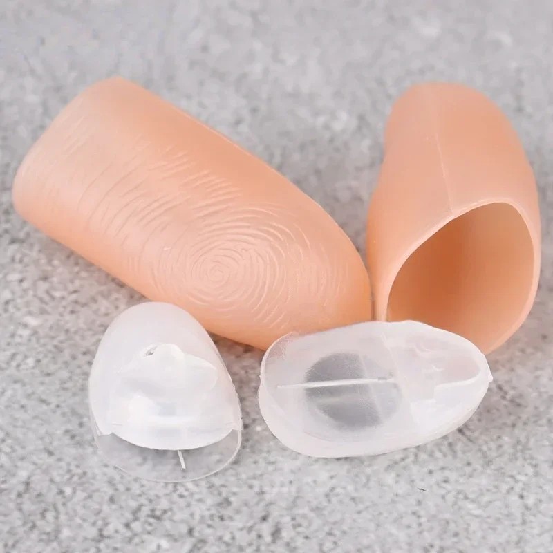 2 Pcs/Set Magic Thumbs Light Toys for Adults  Magic Trick Props, Blue LED Flashing Fingers