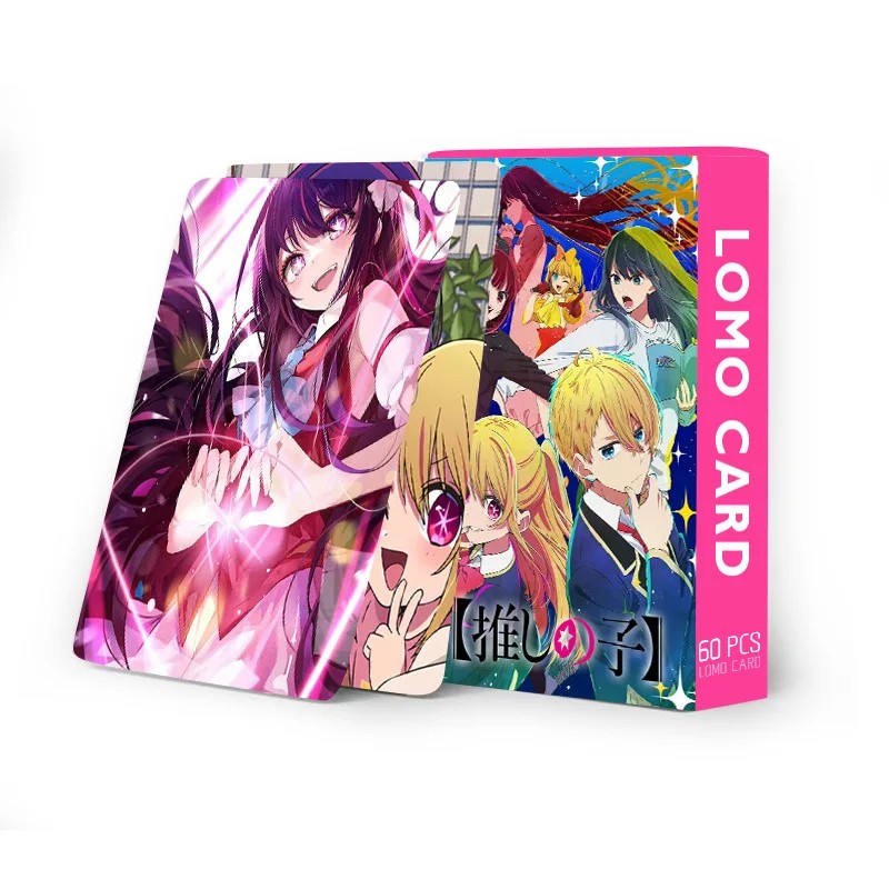 60PCS/Set Anime Oshi No Ko Lomo Cards HD High Quality Printed Photo Cards for Fans
