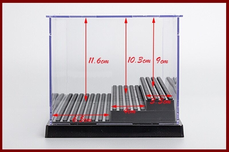 Lego Display Case Black