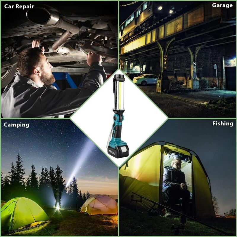 Cordless LED Work Light Power by Makita battery