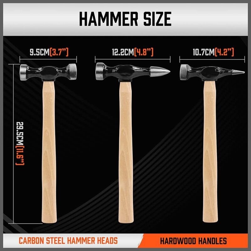 HORUSDY Auto Body Repair Hammer Kit
