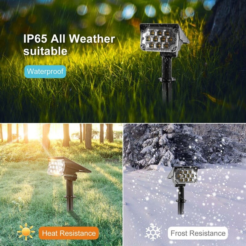 LED Spotlights Outdoor Garden Solar Light Lamp
