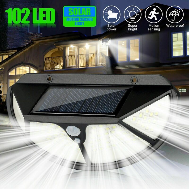 Solar Lights Motion Outdoor Sensor Security Lights