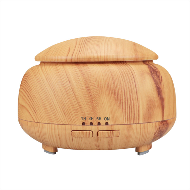 Mushroom Wood Grain Humidifier Aroma Diffuser