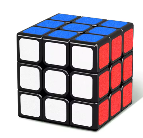 SENGSO Magic Cube 3x3 Frosted Texture Sticker Magic Cube Educational Toys Children Puzzle Toys Designated For Competition Cubes