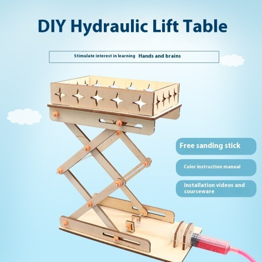 Technology Small Production DIY Hydraulic Elevator Platform