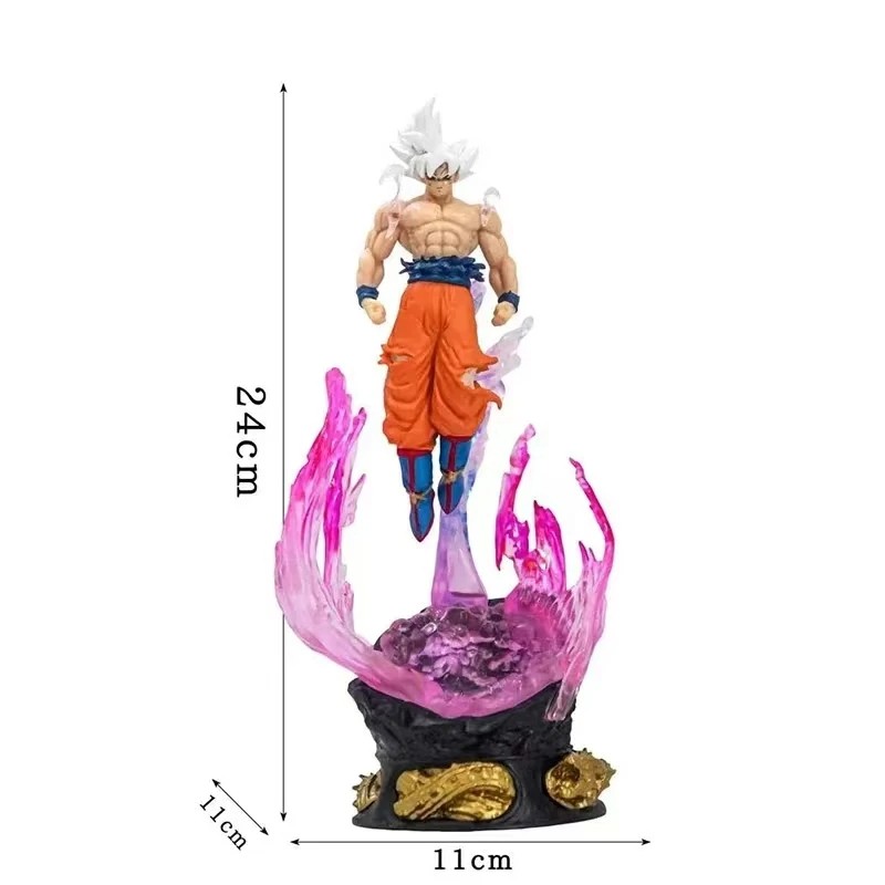 25cm Dragon Ball Figure Son Goku  Super Saiyan PVC Model Statue, Doll Room Decor