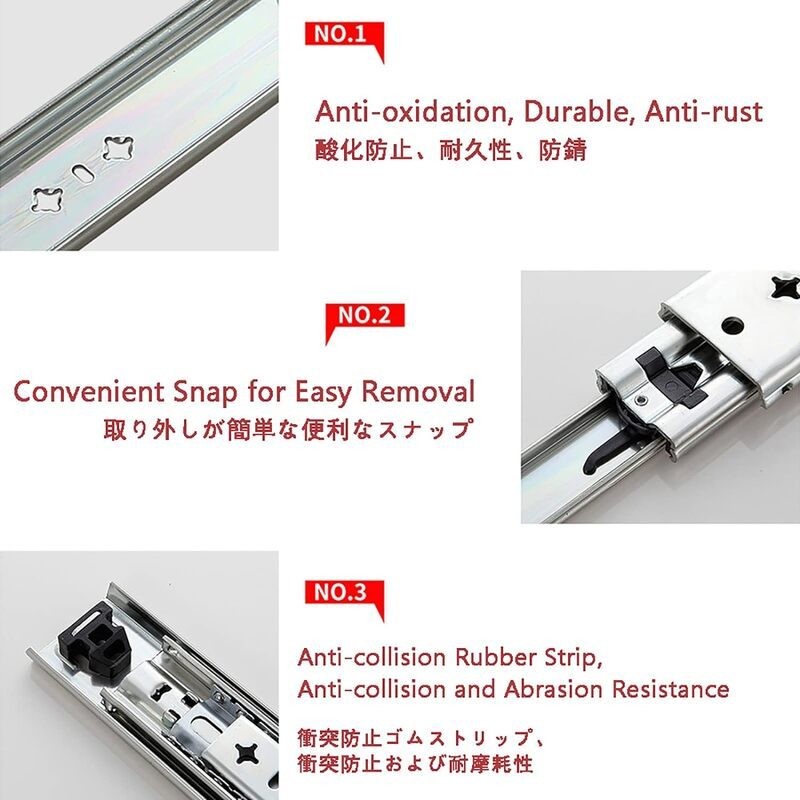 1000mm Drawer Slides Runner