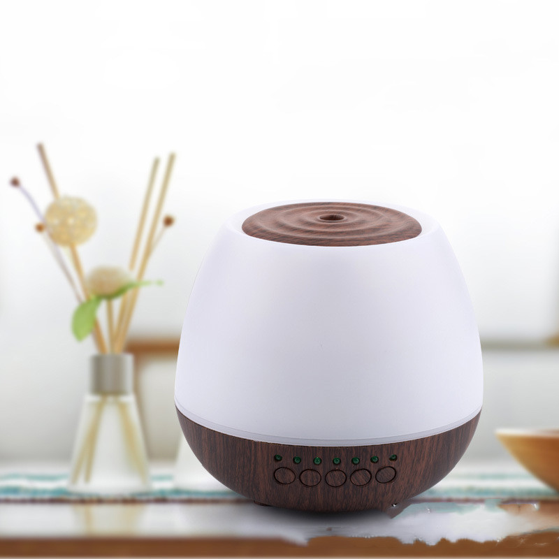 Non-Printed Wood Grain Aroma Diffuser Humidifier