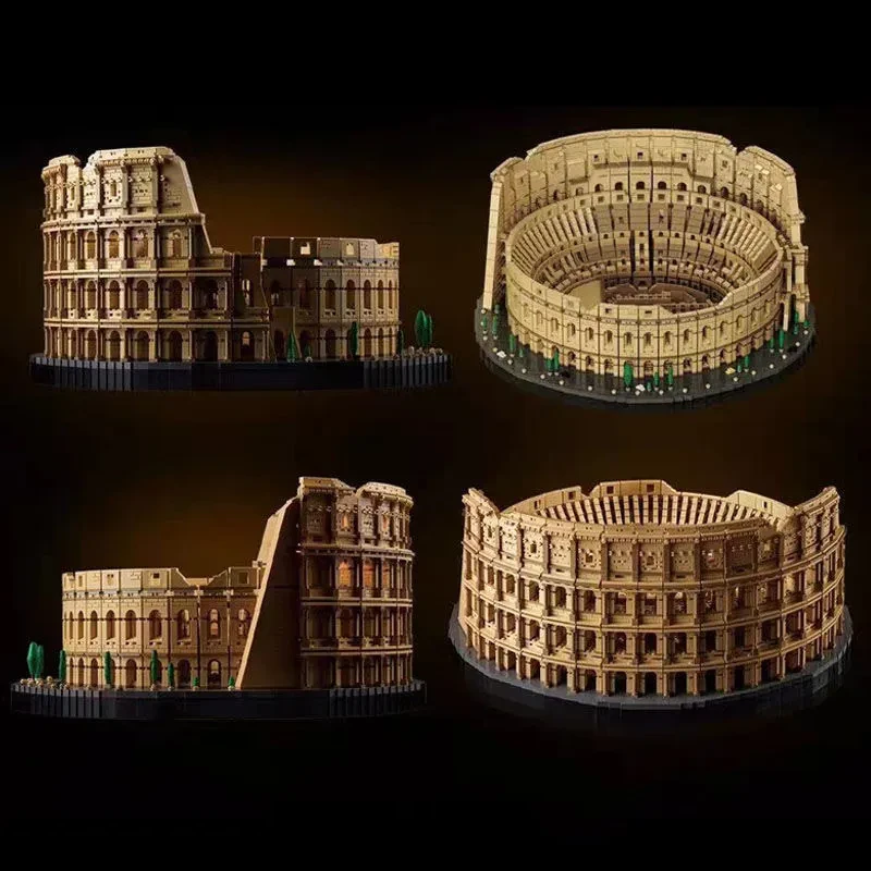 Assembled Building Blocks For Circular Theater Buildings