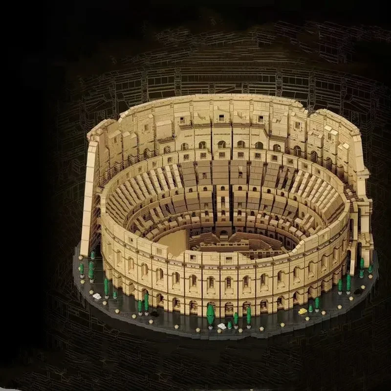 Assembled Building Blocks For Circular Theater Buildings