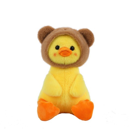 Dinosaur Transformation Duck Cartoon Duck Cute Hat Duck Plush Toy Children Female Birthday Present Wow Doll