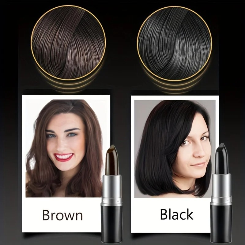 Hair Color Pen New Fast Temporary Hair Dye to Cover White