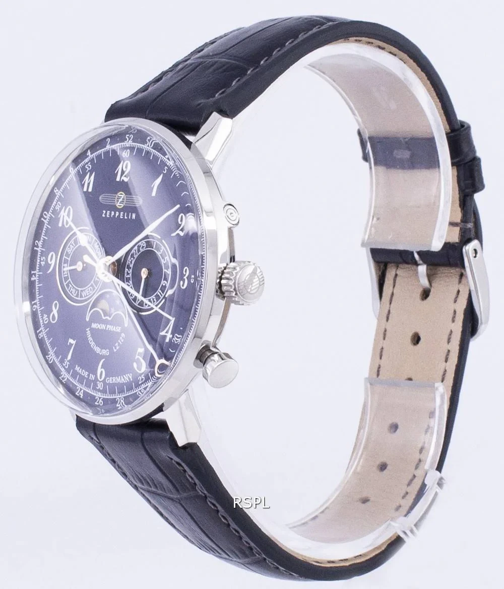 Zeppelin Series LZ 129 Hindenburg Germany Made 7036-3 70363 Men's Watch