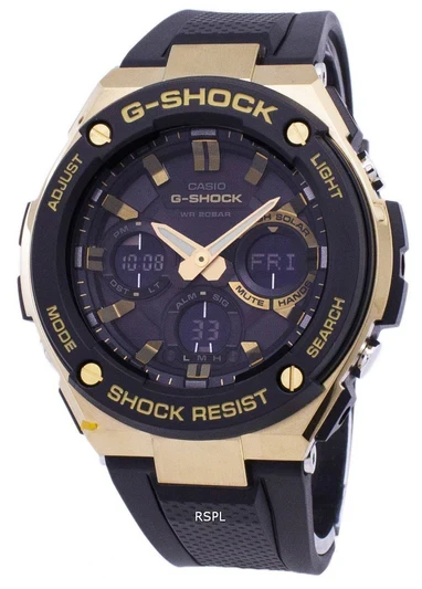 Casio G-Shock G-STEEL Analog-Digital World Time GST-S100G-1A Men's Watch